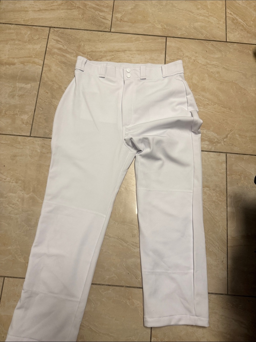 Rawlings Men's White Baseball Pants